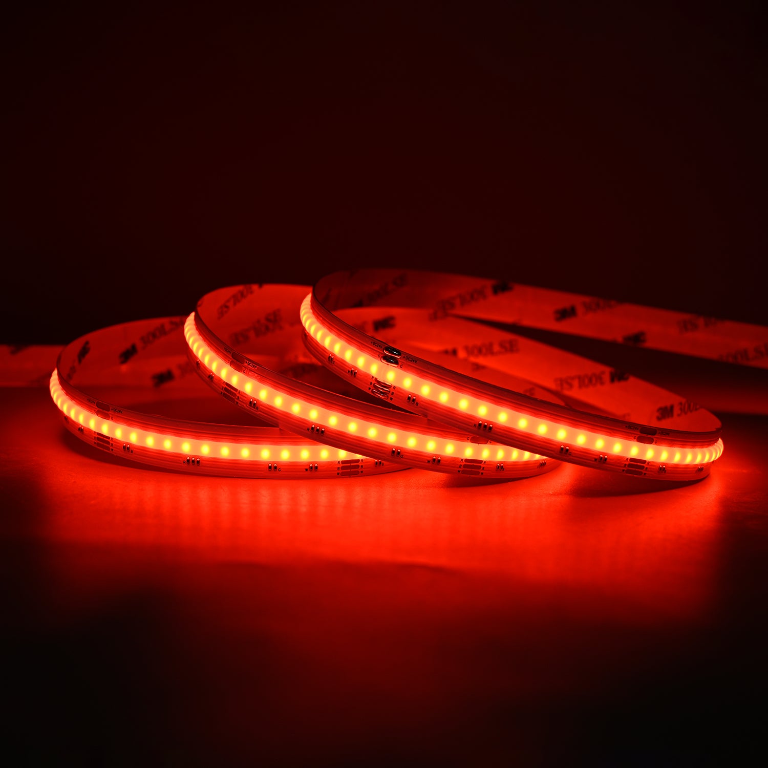 Atom LED - Neutron 12mm 24v 16w 896 LEDS p/mtr RGBW+65K LED Strip NON IP Per Mtr Cri90+