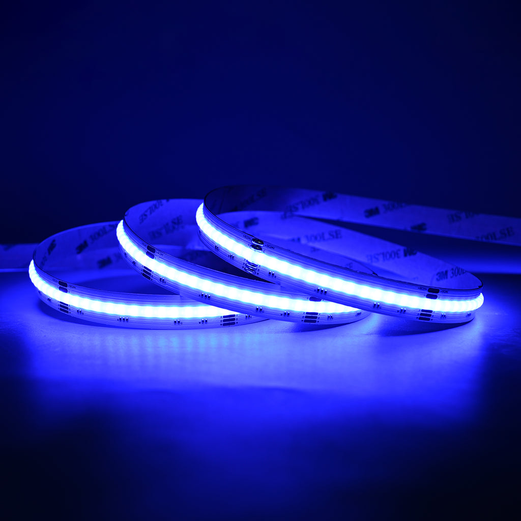 Atom LED - Neutron 12mm 24v 16w 896 LEDS p/mtr RGBW+65K LED Strip NON IP Per Mtr Cri90+