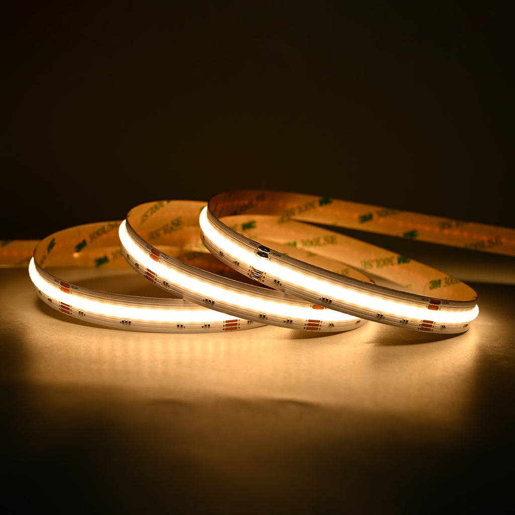 Atom LED - Neutron 12mm 24v 16w 896 LEDS p/mtr RGBW+3K LED Strip NON IP Per Mtr Cri90+