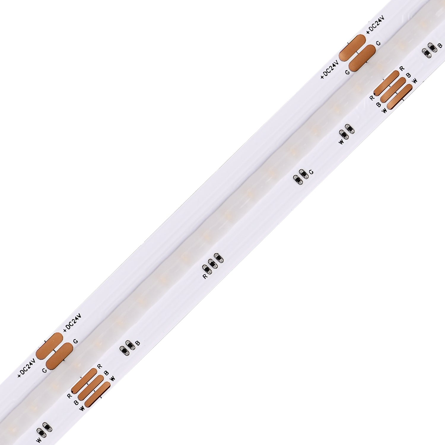 Atom LED - Neutron 12mm 24v 16w 896 LEDS p/mtr RGBW+65K LED Strip NON IP Per Mtr Cri90+