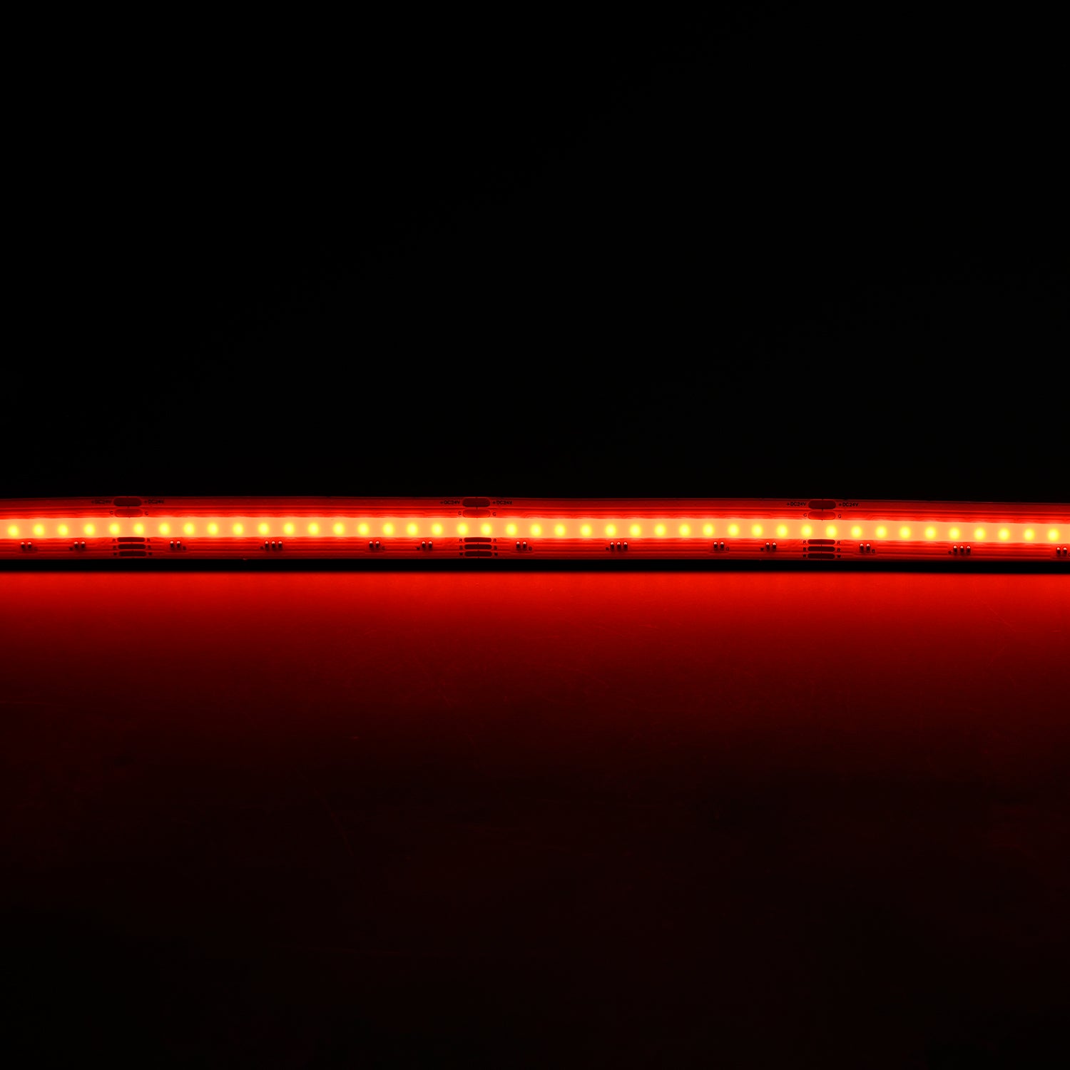 Atom LED - Neutron 12mm 24v 16w 896 LEDS p/mtr RGBW+65K LED Strip NON IP Per Mtr Cri90+