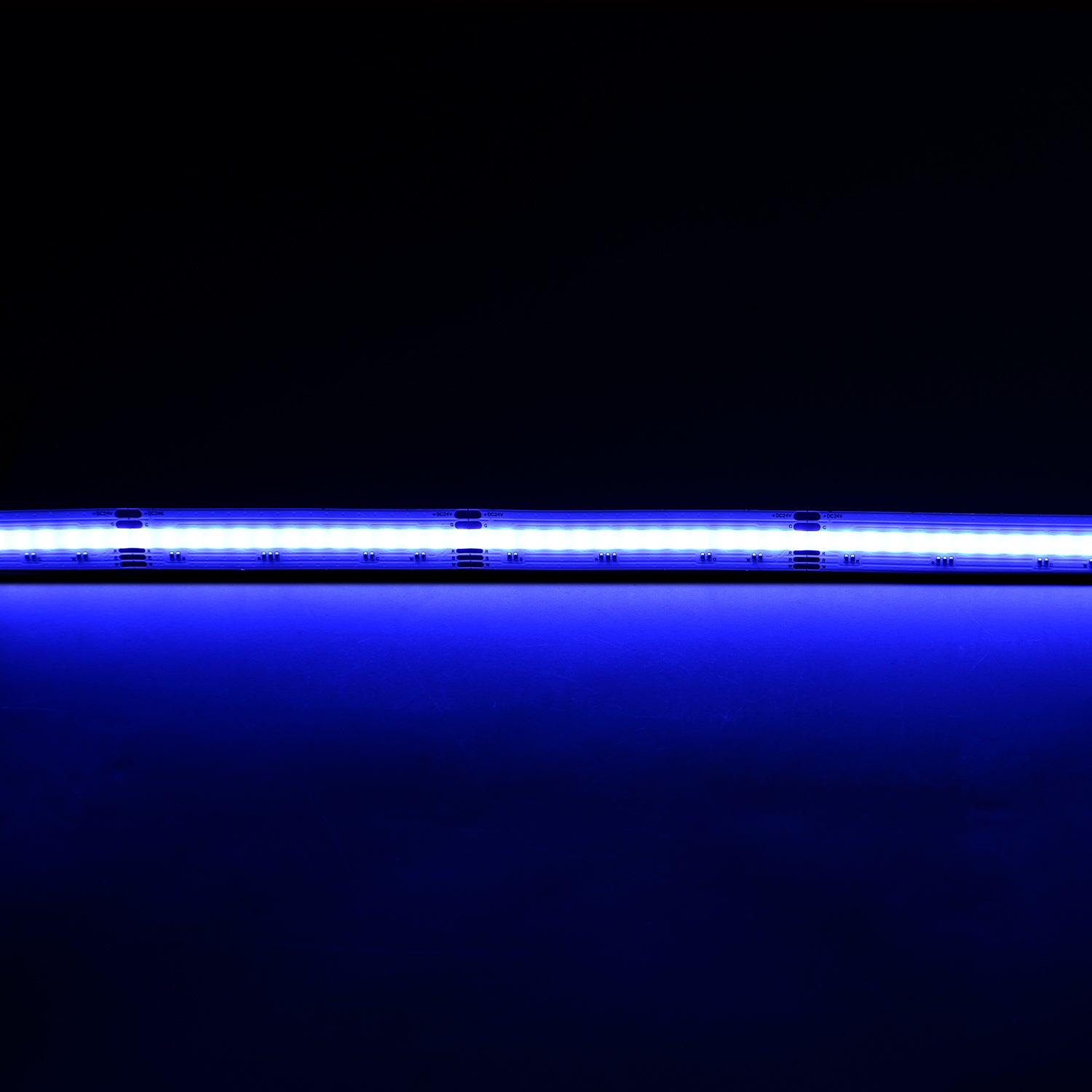 Atom LED - Neutron 12mm 24v 16w 896 LEDS p/mtr RGBW+3K LED Strip NON IP Per Mtr Cri90+