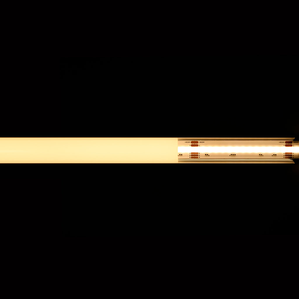 Atom LED - Neutron 12mm 24v 16w 896 LEDS p/mtr RGBW+3K LED Strip NON IP Per Mtr Cri90+