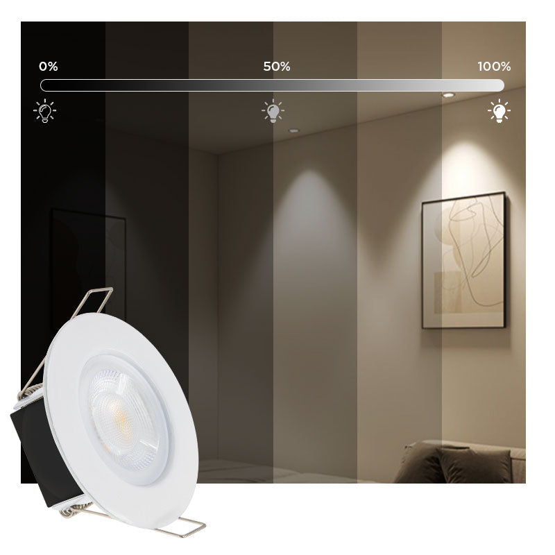 Atom LED Valence 6w CCT - 55-65mm Cut out Downlight