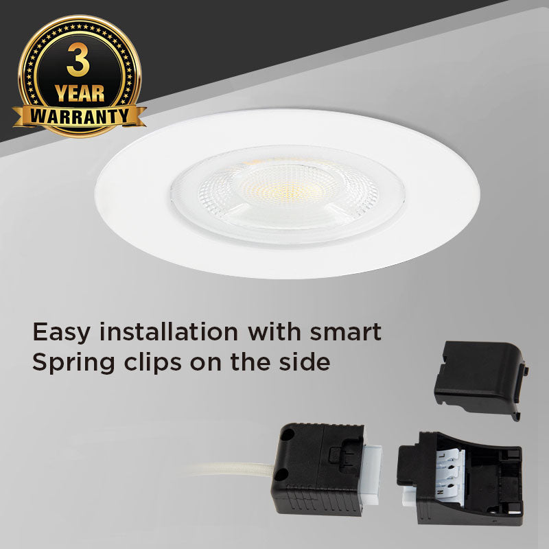 Atom LED Valence 6w CCT - 55-65mm Cut out Downlight