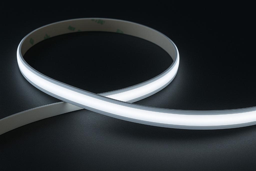 Atom LED - Proton 10w - 10w LED COB Strip - WIDTH 8MM - 480LEDS/m - CRI90 - 6500K NON IP Per mtr