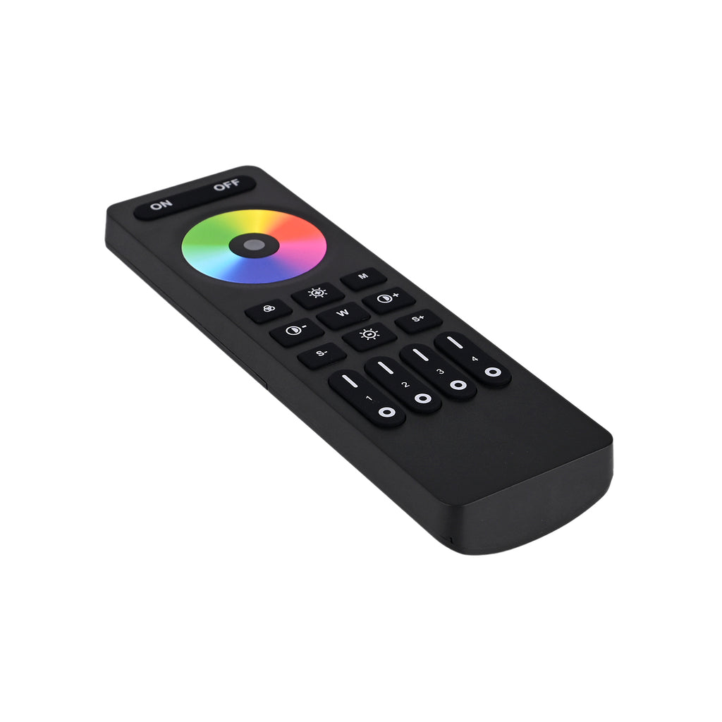 Atom LED 4-Zone RF Remote — For RGB / RGBW / RGB+CCT Lighting