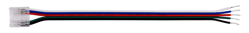 Atom LED Neutron RGBW 5-Pin COB Connector — Strip to Driver Lead