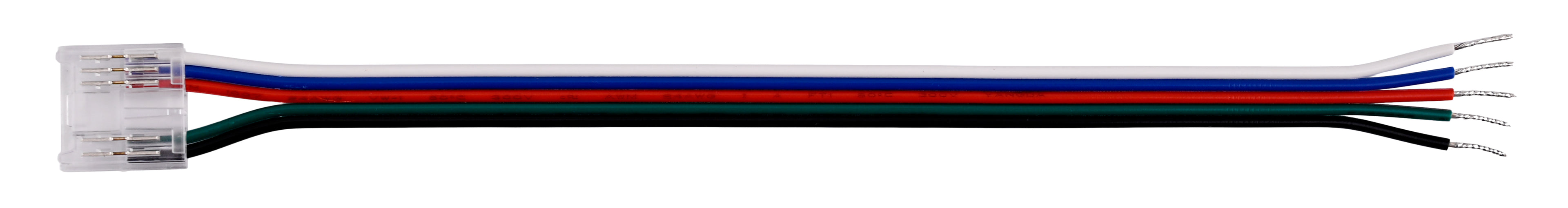 Atom LED Neutron RGBW 5-Pin COB Connector — Strip to Driver Lead