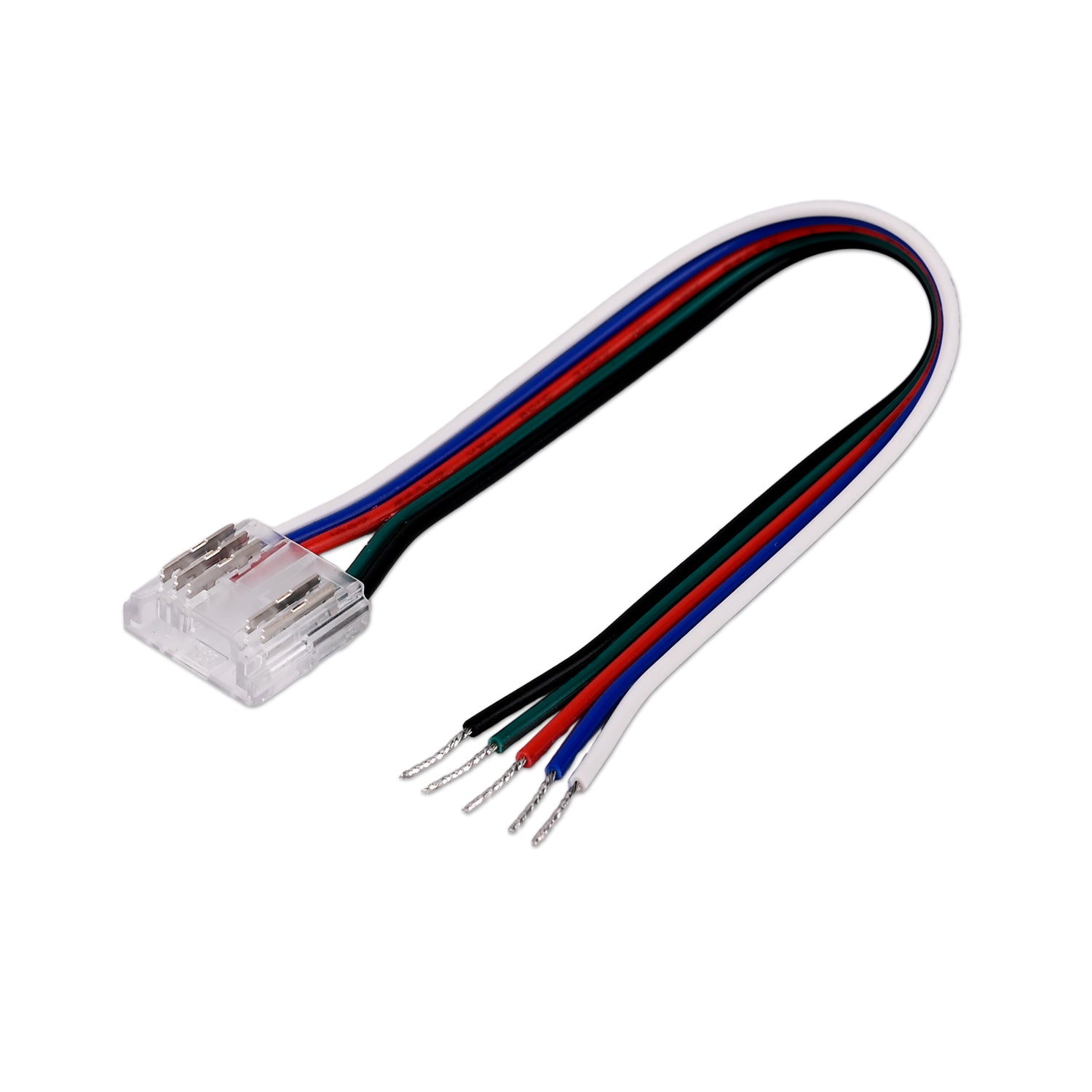 Atom LED Neutron RGBW 5-Pin COB Connector — Strip to Driver Lead